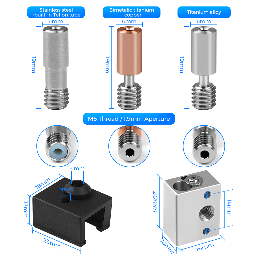 อัพเกรด Hotend Kit 300 °   สํา - Creality Printer Ender 3 บทวิจารณ์และราคา