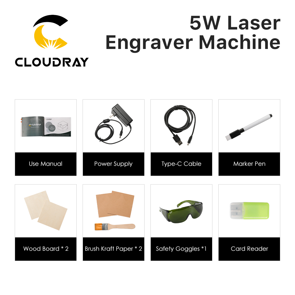 เครื่องแกะสลักเลเซอร์ Cloudray - Industrial Laser Engraver บทวิจารณ์และราคา