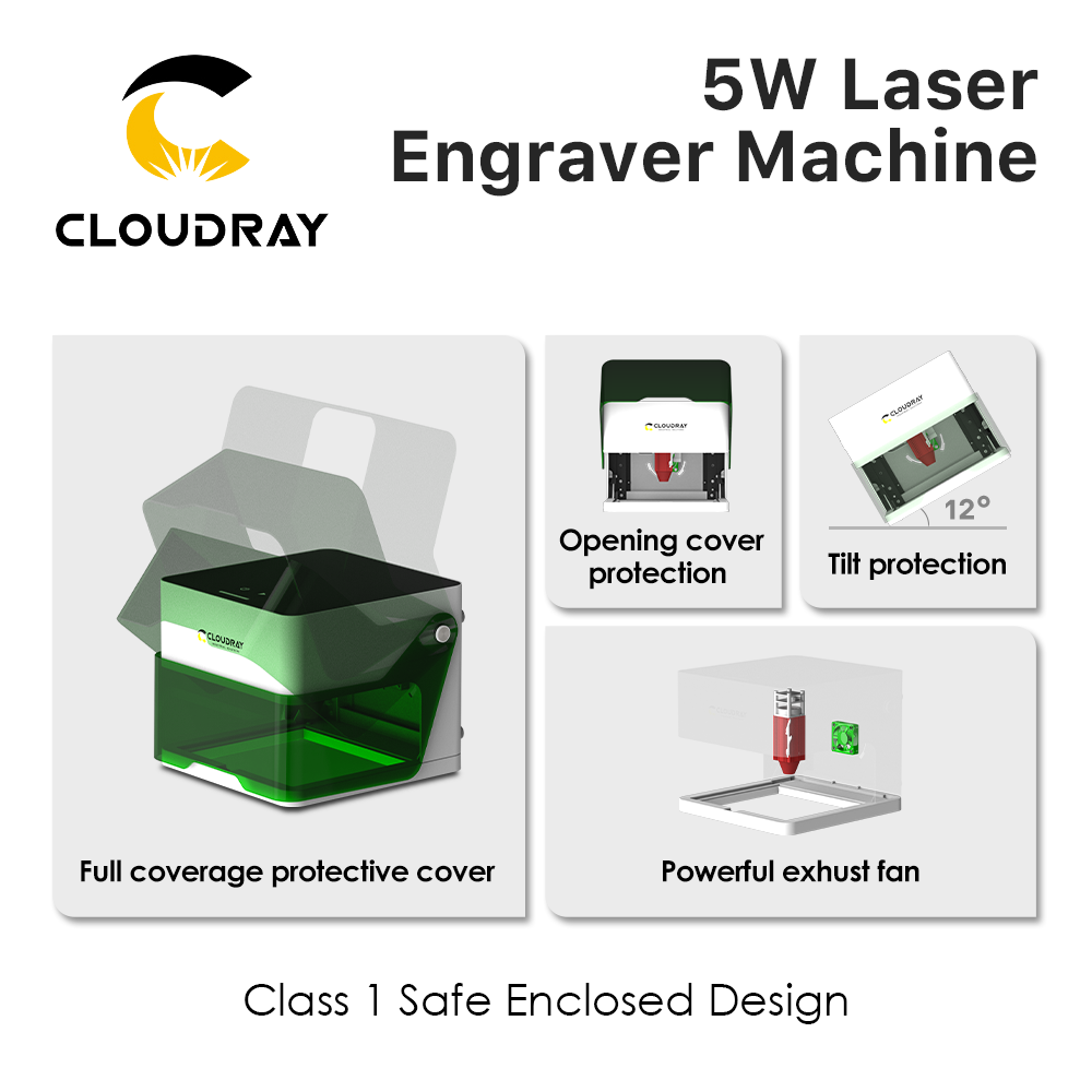 เครื่องแกะสลักเลเซอร์ Cloudray - Industrial Laser Engraver บทวิจารณ์และราคา